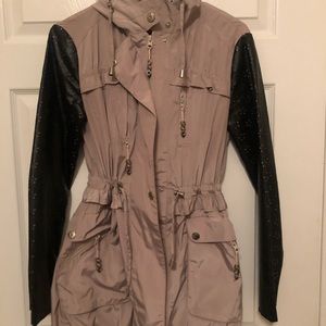Betsy Johnson fashionable rain coat